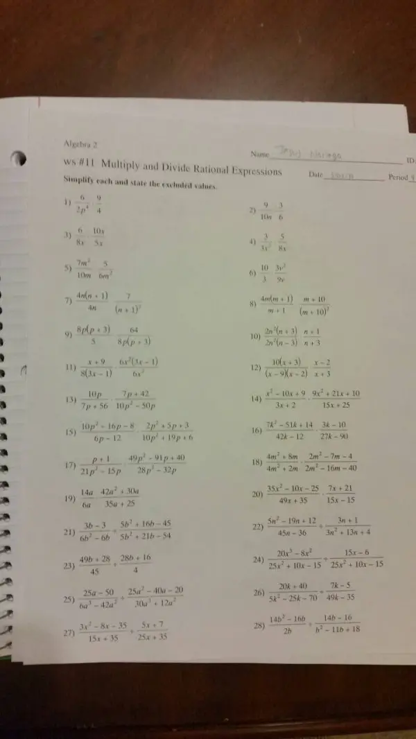 Help with my math homework please